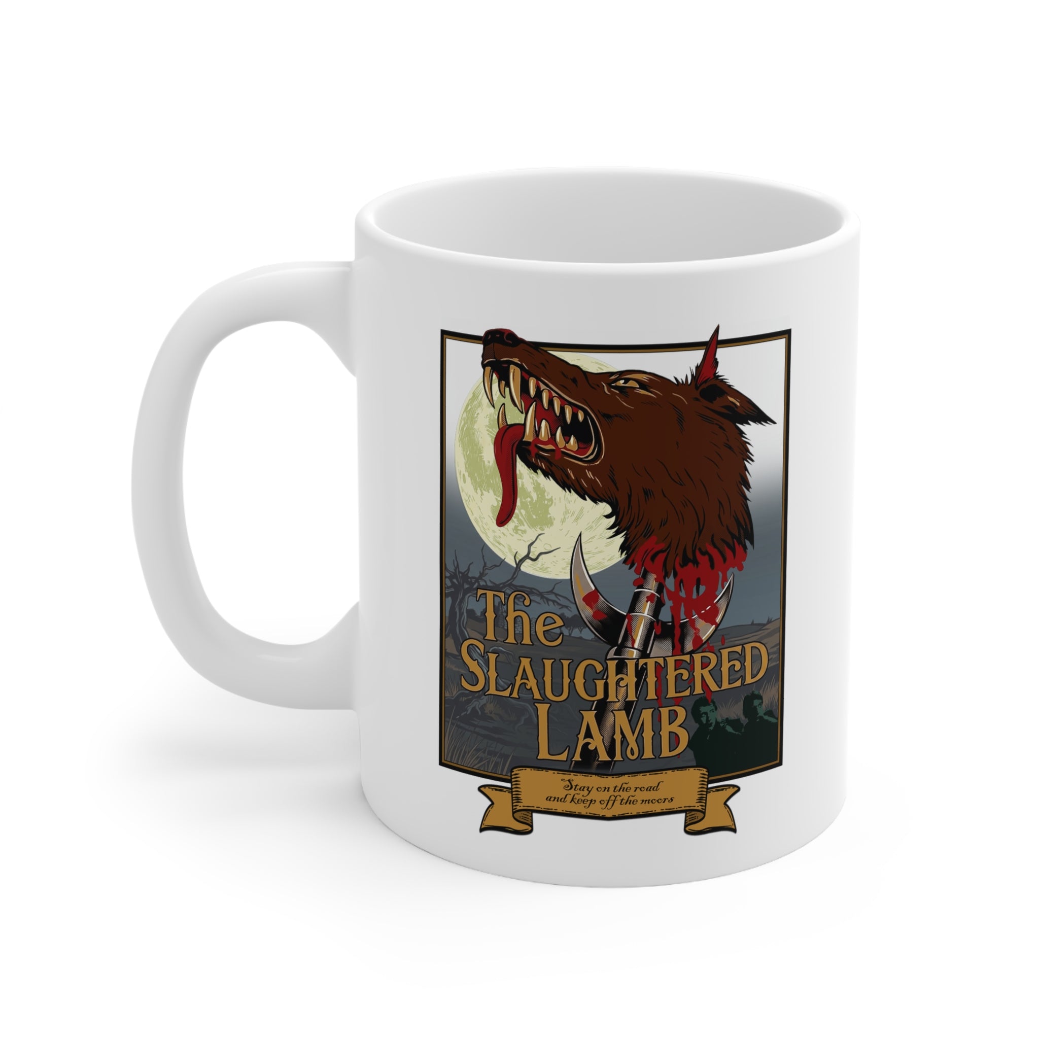 The Slaughtered Lamb - An American Werewolf in London - Ceramic Coffee Cups, 11oz, 15oz