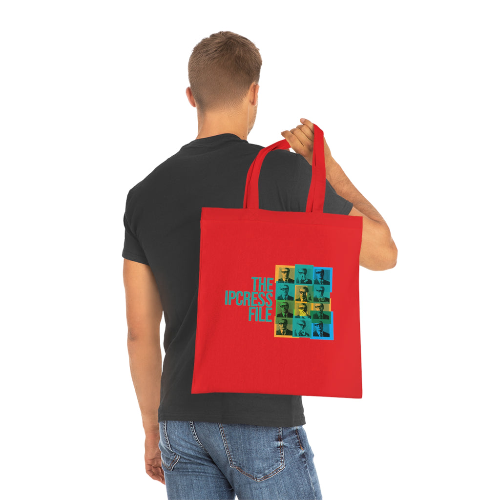 The Ipcress File Tote Bag | Retro 1960s Spy Film Pop Art Canvas Tote