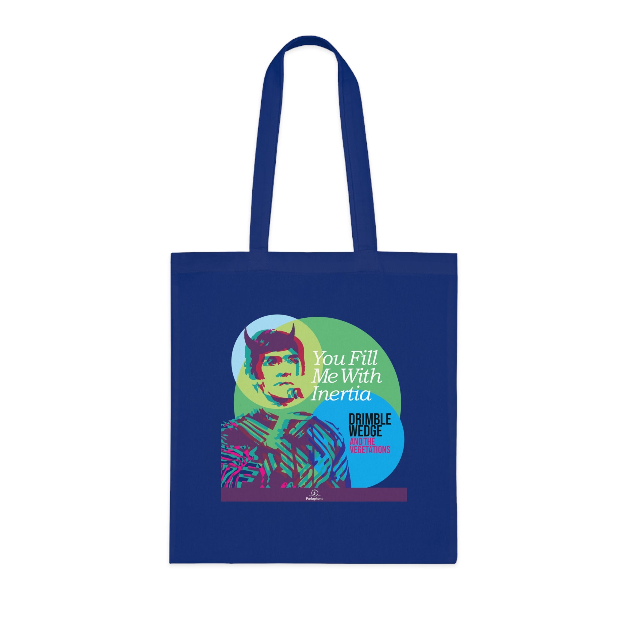 Drimble Wedge and the Vegetations Tote Bag — 'You Fill Me With Inertia'