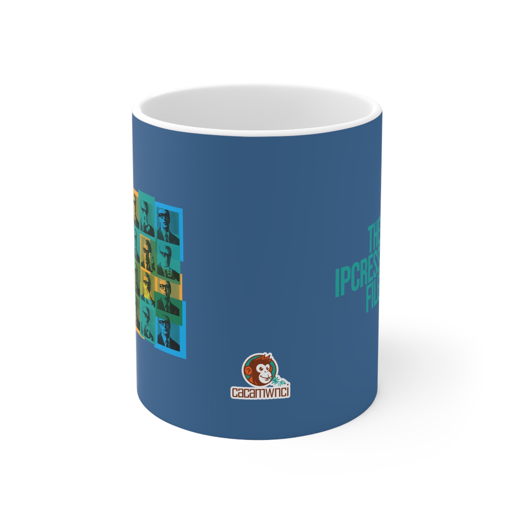 The Ipcress File Ceramic Mug | Retro 1960s Spy Film Pop Art Coffee Cup