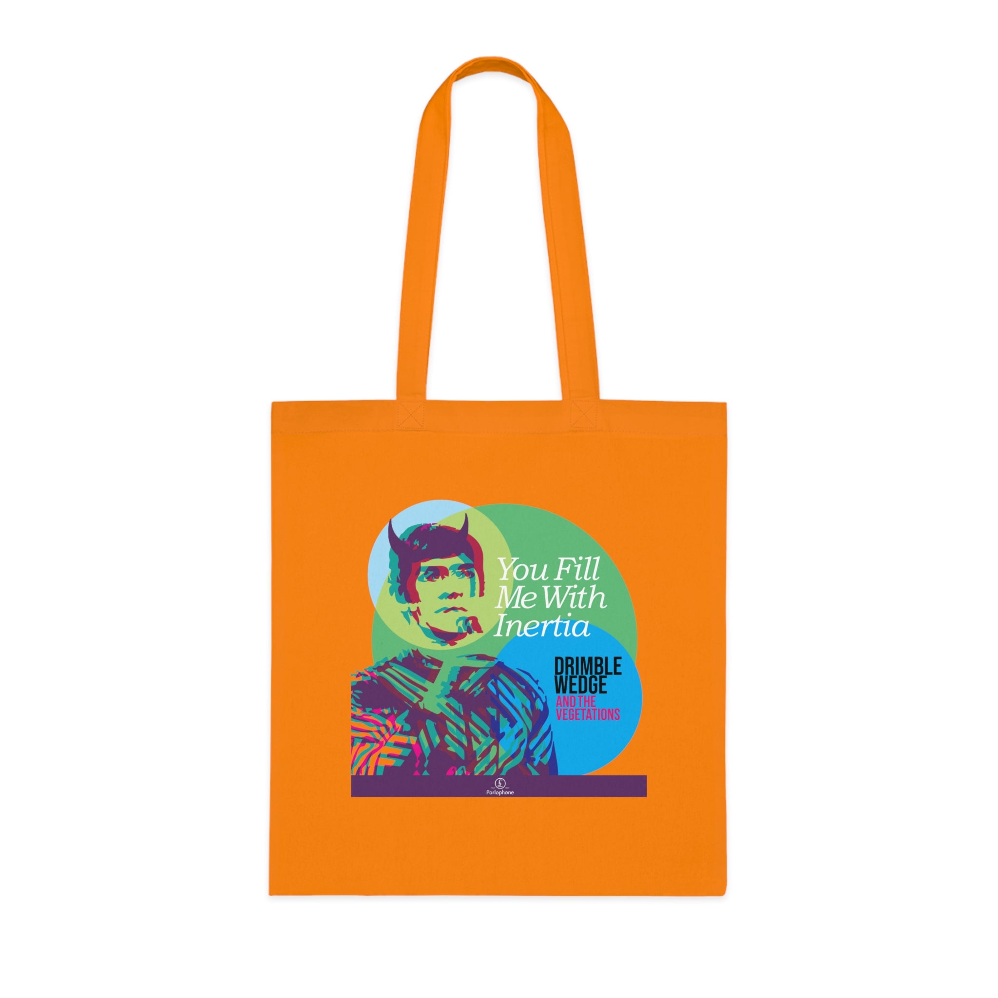 Drimble Wedge and the Vegetations Tote Bag — 'You Fill Me With Inertia'