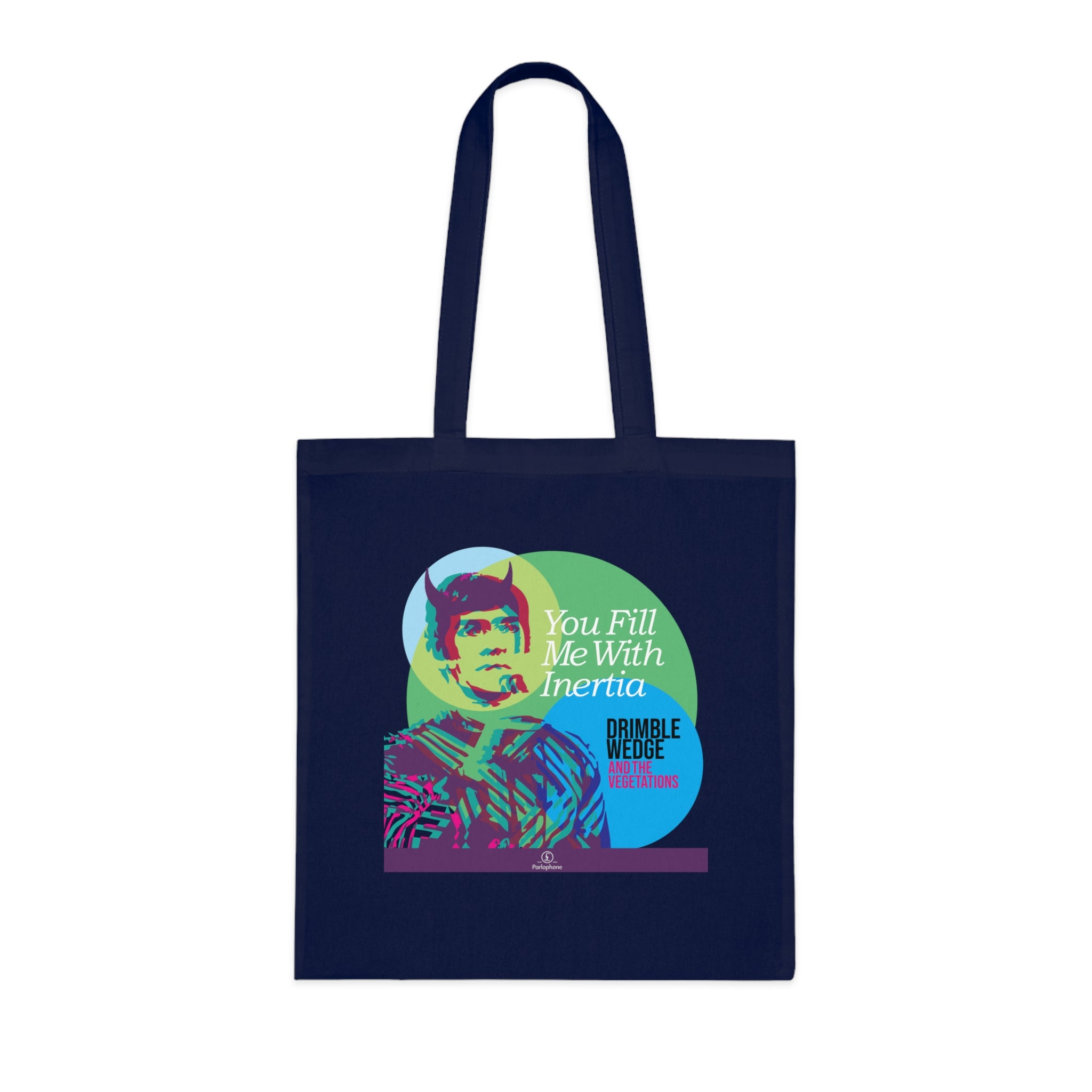 Drimble Wedge and the Vegetations Tote Bag — 'You Fill Me With Inertia'