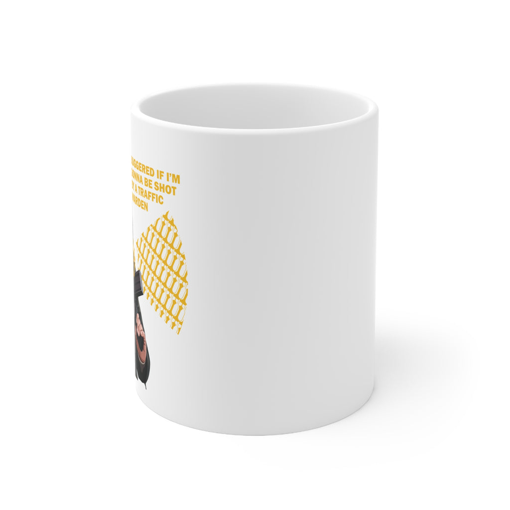 Threads - Traffic Warden - Ceramic Coffee Cups, 11oz, 15oz