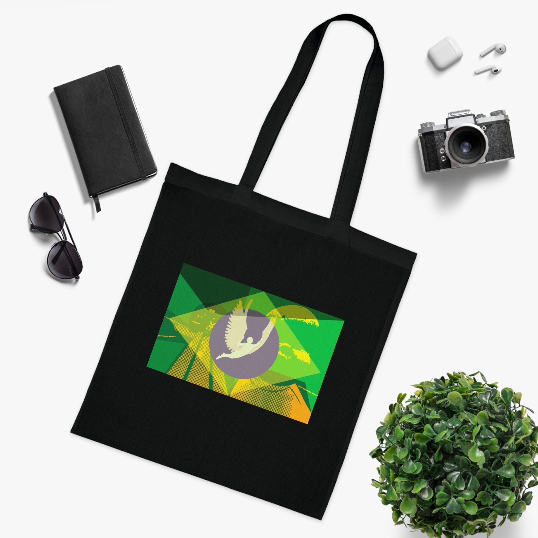 Brazil (1985 movie) - Brazilian Flag Design - Tote Bag