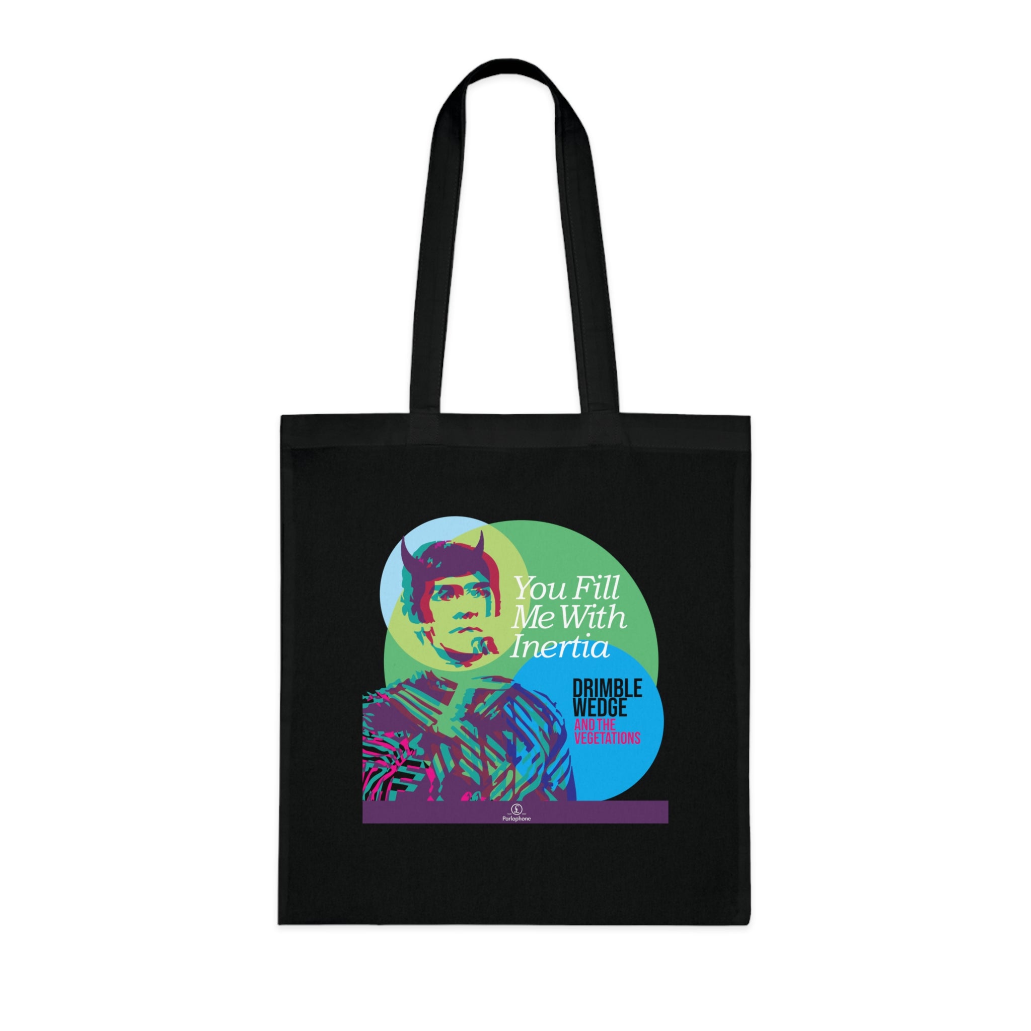 Drimble Wedge and the Vegetations Tote Bag — 'You Fill Me With Inertia'