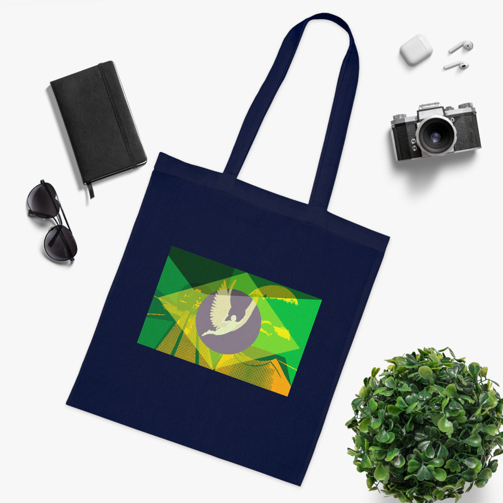 Brazil (1985 movie) - Brazilian Flag Design - Tote Bag