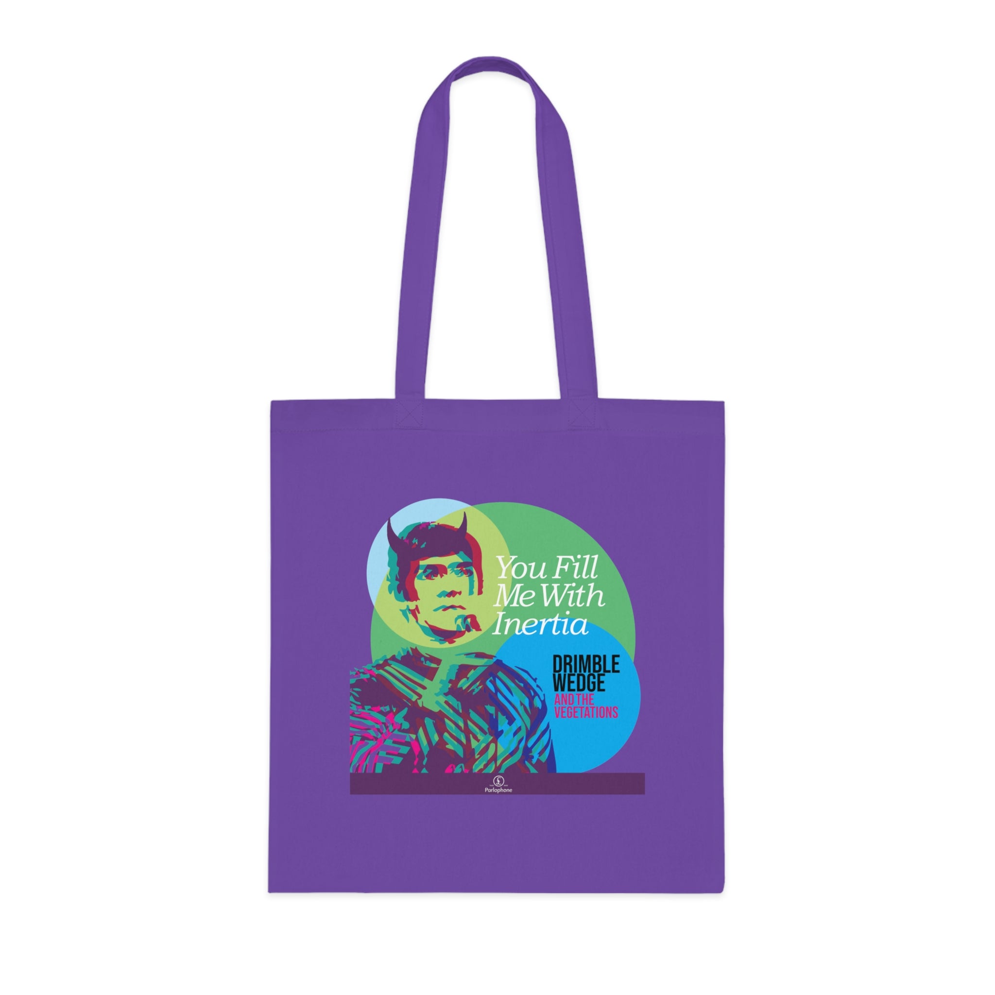 Drimble Wedge and the Vegetations Tote Bag — 'You Fill Me With Inertia'