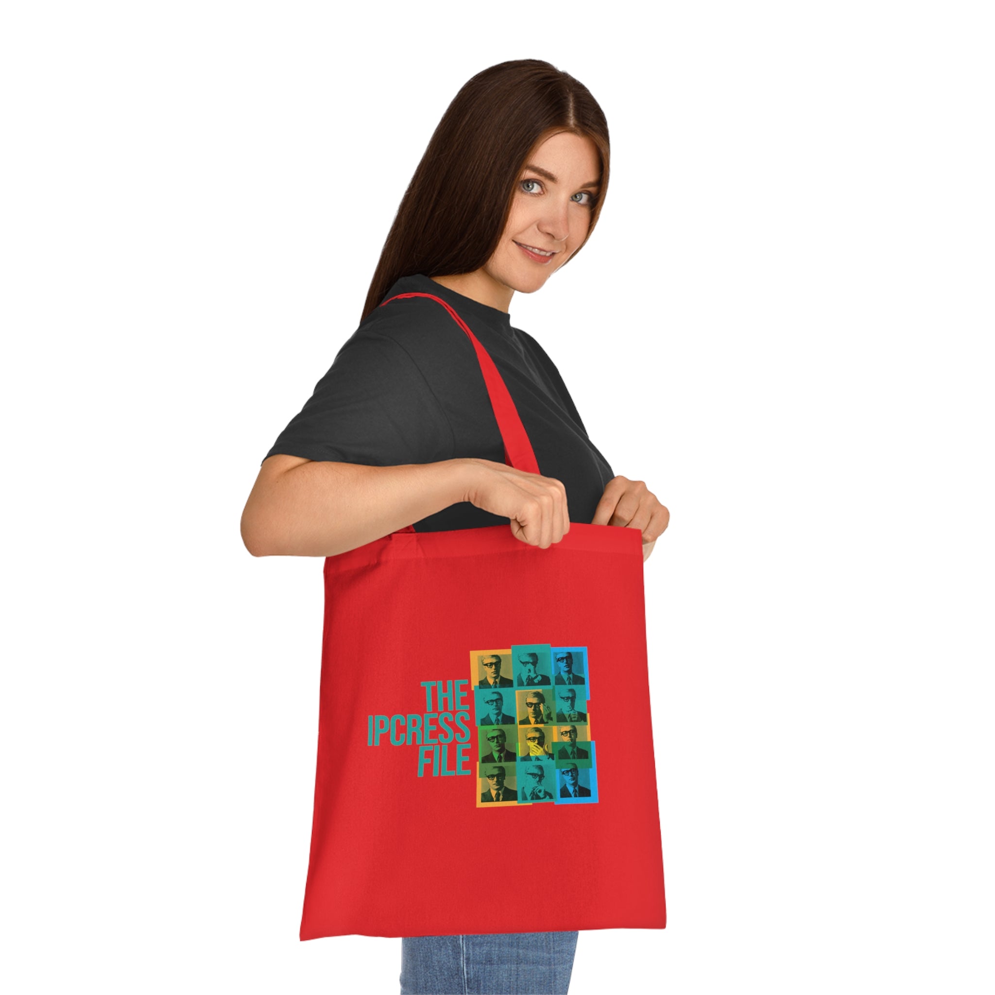 The Ipcress File Tote Bag | Retro 1960s Spy Film Pop Art Canvas Tote
