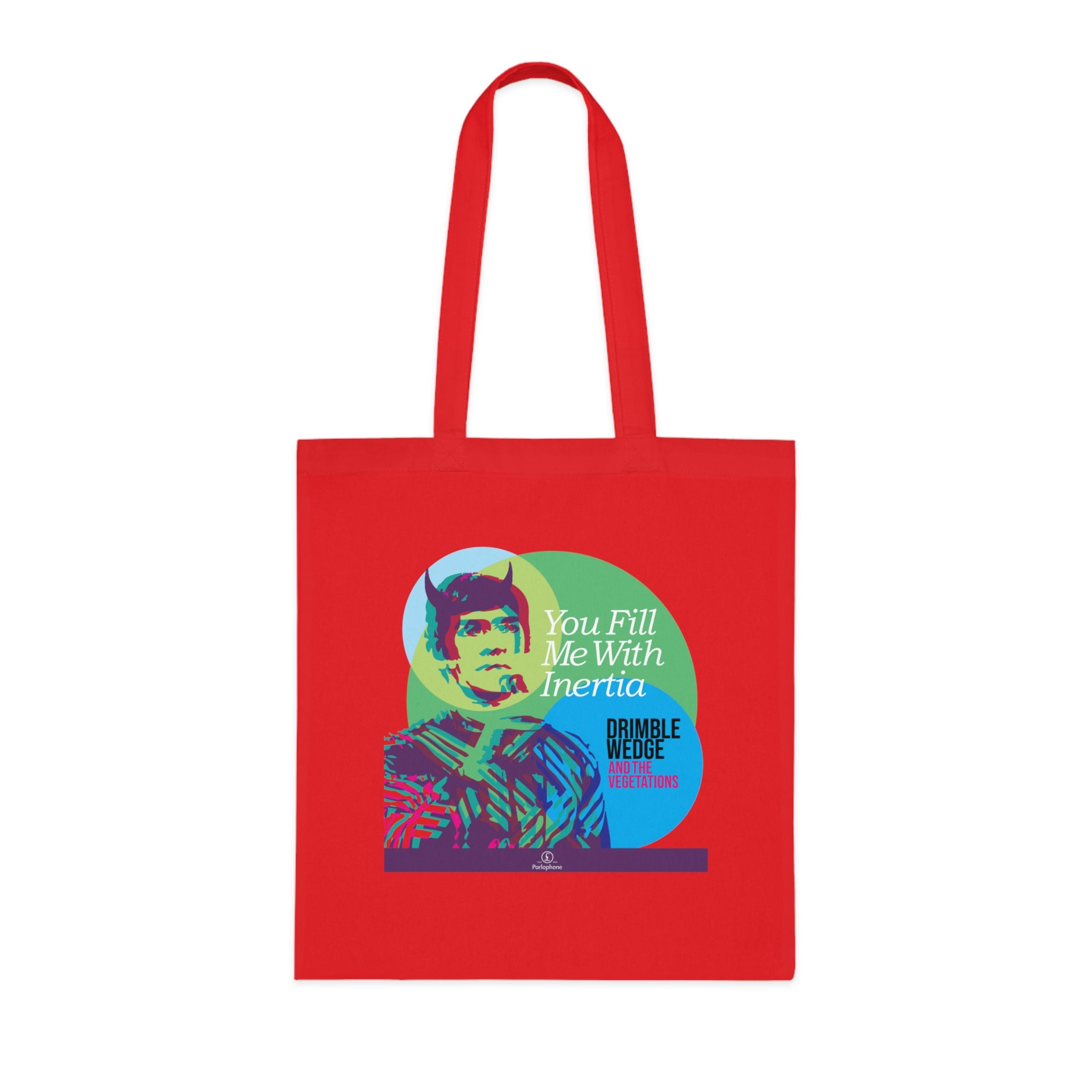 Drimble Wedge and the Vegetations Tote Bag — 'You Fill Me With Inertia'
