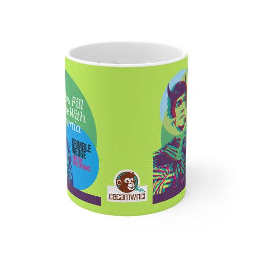 Drimble Wedge and the Vegetations - Bedazzled - Ceramic Coffee Cups, 11oz, 15oz